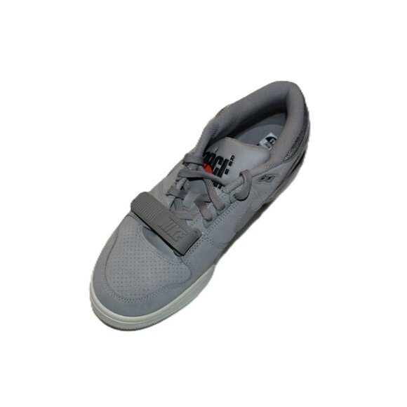 NIKE AIR FORCE MEN\'S MED GREY AAF88 LOW TOP SUEDE SNEAKERS US MEN 8.5/ WOMEN 10 main image 5